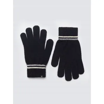 Rukavice BIG STAR Pánské rukavice s barevným akcentem černé Wandegorso 907 L/XL