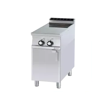 Sporák RM GASTRO Sporák sklokeramický elektrický 2x plotýnka s podestavbou 400 V | RM - PCC-94ET