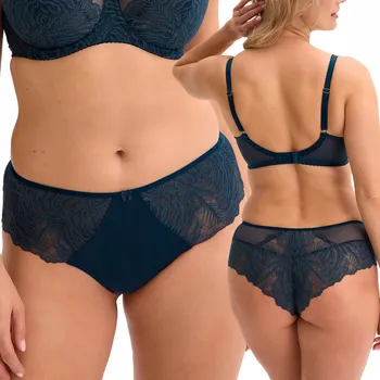 Kalhotky Stylové brazilské kalhotky Jessia námořnická modrá 1229 - Gaia