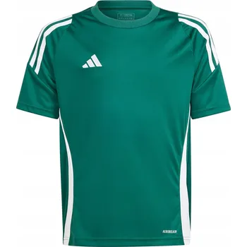 Chlapecké tričko Dětské tričko adidas Tiro 24 Jersey zelené IS1028 velikost 152