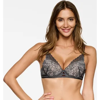 Dámské spodní prádlo Henderson HINT 5 GRAFITOVÁ 70C