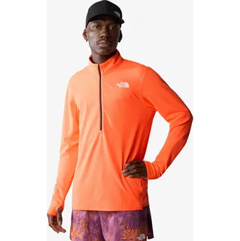 Pánská mikina The North Face M SUNRISER 1/4 ZIP VIVID FLAME XL