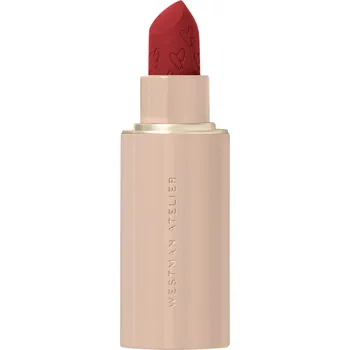 Rtěnka Westman Atelier Lip Suede Matte Lipstick, ma biche - spanish red