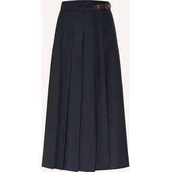 Dámská sukně Weekend Max Mara Dámská Skládaná Sukně Fastoso, tmavě modrá, 34