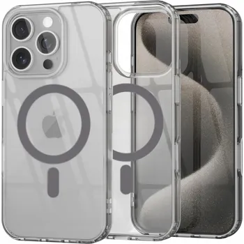 Pouzdro na mobilní telefon Zadní Kryt SUPERO pro Apple iPhone 16 Pro šedý