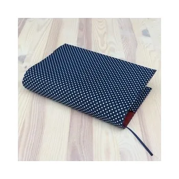 Set školních potřeb Obal na knihu Puntíky na tmavě modré D0461805