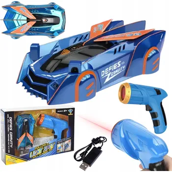 RC model auta Auto Jezdící po Stěnách na Dálkové Ovládání RC Laserová Pistole LED