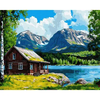 Obraz Malování podle čísel iPicasso 40x50 cm na rámu