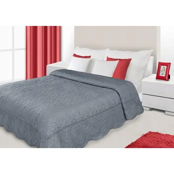 Přehoz na lůžko Přehoz na postel 220x240 Eurofirany Lidia ocel