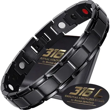 Náramek ŠIROKÝ ZDRAVOTNÍ PÁNSKÝ NÁRAMEK MAGNETICKÝ NÁRAMEK !!