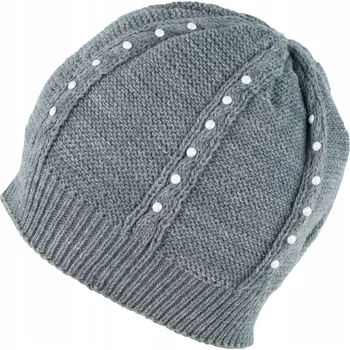 Čepice Szaleo zimní čepice beanie šedá, univerzální velikost