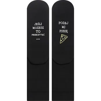 Pánské ponožky Soxo Ponožky Podej Mi Pizzu, vícebarevné, velikost 40-45