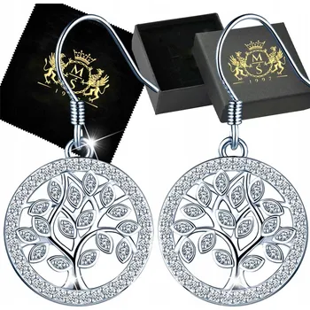 Náušnice Stříbrné Dlouhé Dámské Náušnice Dárek Stříbro 925