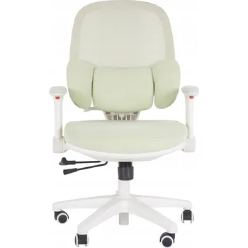 Dětská židle na kolečkách Tresa - zelená/bílá