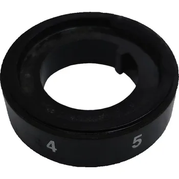 Kroužek přepínače plotny pod knoflik na sporák Mora 3127, černý