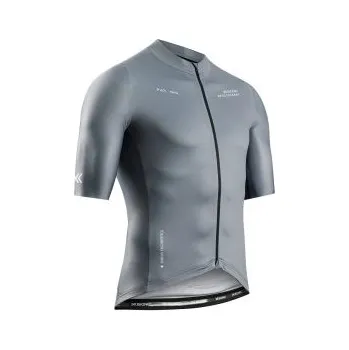 cyklistický dres X-Bionic Corefusion Ride Jersey SS Men rhino grey L; Šedá dres + DÁREK DLE VÝBĚRU!