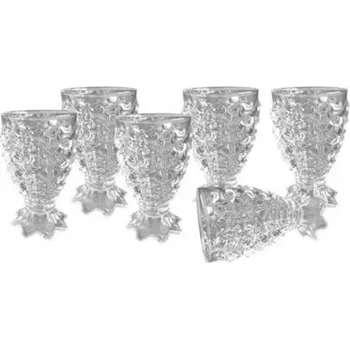 Sklenice CHEFFINGER, SADA 6 SKLENIC/POHÁRKŮ, SKLO, 180 ML