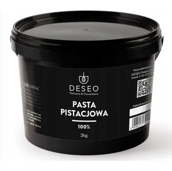 Pistáciová pasta DESEO 100% 3 kg bez přísad, veganská