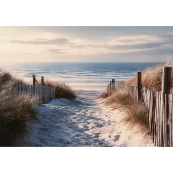 Fototapeta FOTOTAPETA PLÁŽ MOŘE PÍSEK PŘÍRODA NA ZEĎ LOŽNICE OBÝVACÍ POKOJ 350x250