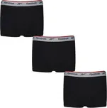Reebok Pánské boxerky - 3 kusy RBK8266 Black-Black M