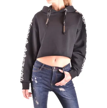 Oblečení a móda Philipp Plein černá crop mikina Philipp Plein černá | modrá 3487369