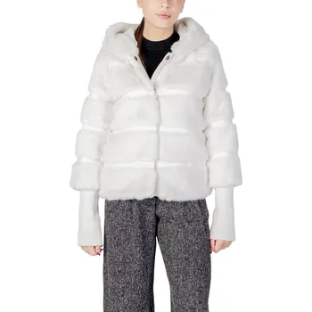 Dámská zimní bunda s kapucí Choral černá | bílá | šedá 3486853