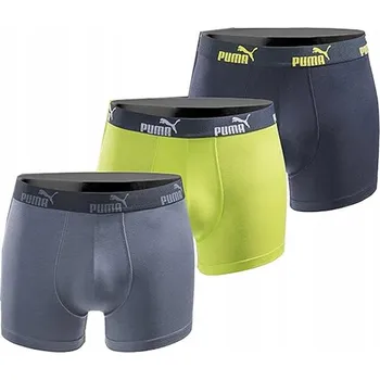 Boxerky Y7957 Puma pro každý den Spodní Prádlo Boxerky pánské 3 páry (3pack) S