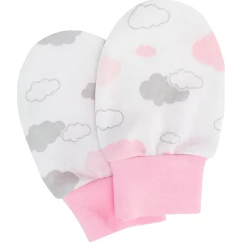 Rukavice ESITO | Rukavice bavlna Mráček Pink - růžová / 50