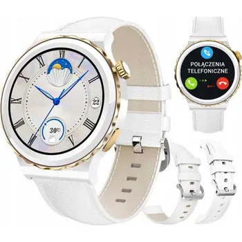 Hodinky Chytré Hodinky dámské hodinky RUBICON KERAMIKA BÍLÉ