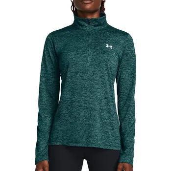 Dámské oblečení Mikina Under Armour Tech 1/2 Zip- Twist-BLU 1384225-449 Velikost S