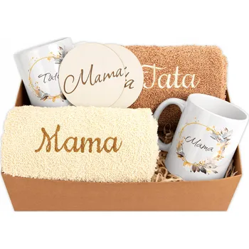 Dárek k Vánocům pro rodiče Dárková Sada pro maminku a tatínka sw mt