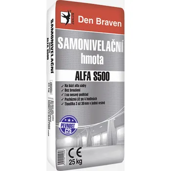 Stavební chemie Den Braven Samonivelační hmota ALFA S500, pytel 25 kg