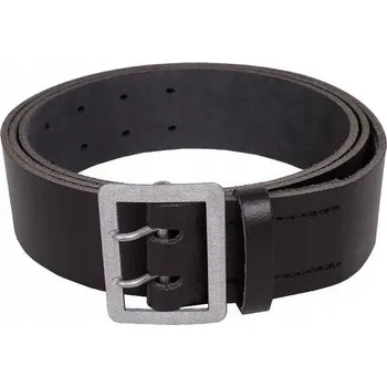 Opasek Kožený opasek Mil-Tec černý [110 cm]