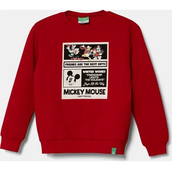 Pánská mikina Mikina United Colors of Benetton 3J73C10LD.G.Seasonal červená 33X, vel. 160