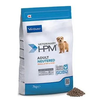 Krmivo pro psa Virbac Veterinary HPM Adult Neutered Small & Toy pro psy 7 kg