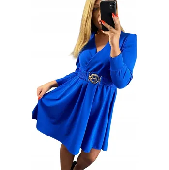 Dámské šaty Genesy koktejlové šaty glamour midi velikost 40