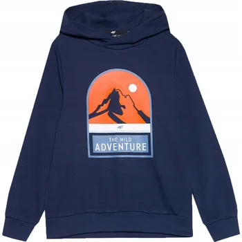 Chlapecká mikina MIKINA CHLAPECKÁ 4FJWSS24TSWSM0933 4F 164 cm