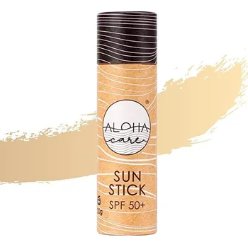 Přípravek na opalování ALOHA Sun Stick SPF 50+ Bali Beaches - tmavá béžová