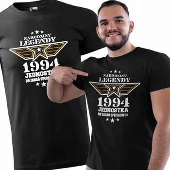 Tričko k 30. narozeninám Zrození legendy Jednotka pro speciální úkoly 3XL