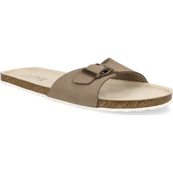 Dívčí obuv Barefoot pantofle Natural barefoot - Sava Gemse hnědé Velikost: 42