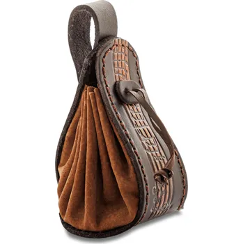 Kabelka Kožený škapulíř s partiturou Barva: Hnědá