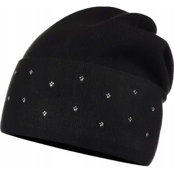 Čepice Majka Zimní čepice beanie černá, univerzální velikost