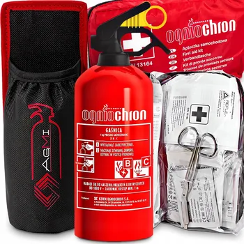 Hasicí přístroj AUTOLÉKÁRNICKA DIN1364 AUTOMOBILOVÁ HASICÍ PŘÍSTROJ NRC 1 KG S DRŽÁKEM NA NA SUCHÝ ZIP
