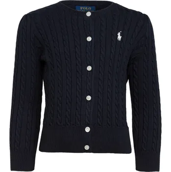 Dámský svetr Polo Ralph Lauren Dívčí Pletený Kabátek, tmavě modrá, 92