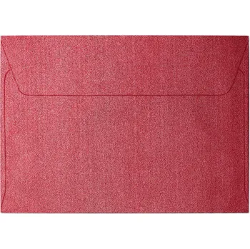 Obálka Galeria Papieru obálky C6 Pearl 120g, 10ks Barva: Červená