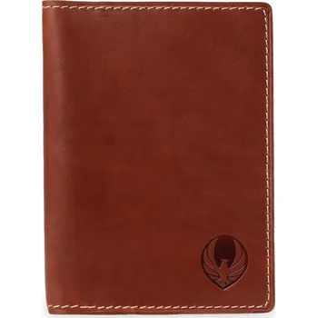 Peněženka Pánská kožená peněženka slim ORLOVSKY W02 hnědá