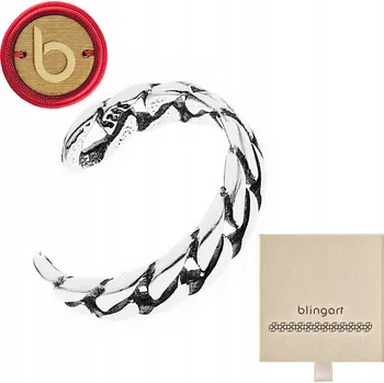 Náušnice Dámská náušnice stříbrná 925, klips na ucho – stříbro BLINGART