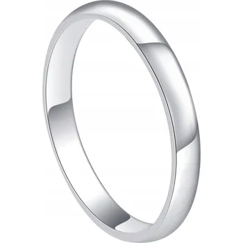 Prsten Stříbrný Prstýnek , úzký leštěný stříbrný kroužek stříbro o ryzosti 925 12