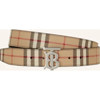 Opasek Burberry Pánský Kožený Opasek V Oboustranném Provedení,...