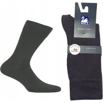 Pánské ponožky Wola Ponožky PERFECT MAN šedé, velikost 42-44